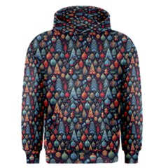 Vintage Style Christmas Decoration Pattern Motif Men s Core Hoodie