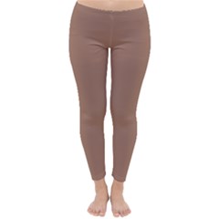 Mocha Mousse Hex Code #a47864 Classic Winter Leggings