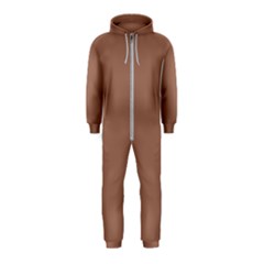 Mocha Mousse Hex Code #a47864 Hooded Jumpsuit (kids) by dressshop