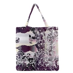 Marina Paper Cut Grocery Tote Bag