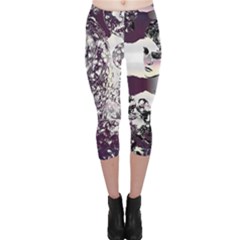 Marina Paper Cut Capri Leggings 