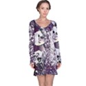 Marina Paper Cut Long Sleeve Nightdress View1