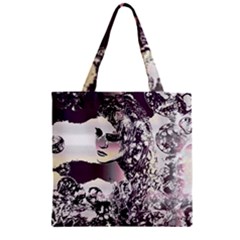 Marina Paper Cut Zipper Grocery Tote Bag