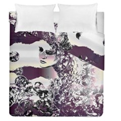 Marina Paper Cut Duvet Cover Double Side (queen Size)