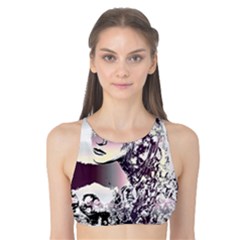 Marina Paper Cut Tank Bikini Top