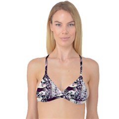 Marina Paper Cut Reversible Tri Bikini Top