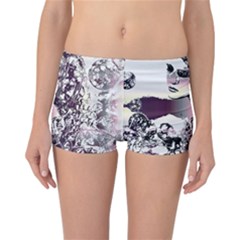 Marina Paper Cut Reversible Boyleg Bikini Bottoms