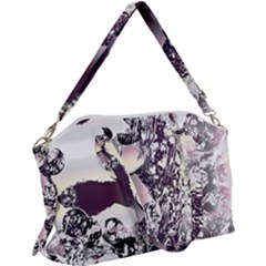 Marina Paper Cut Canvas Crossbody Bag