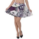 Marina Paper Cut Velvet Skater Skirt View1