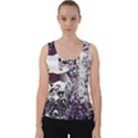 Marina Paper Cut Velvet Tank Top View1