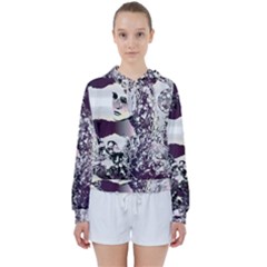 Marina Paper Cut Women s Tie Up Sweat