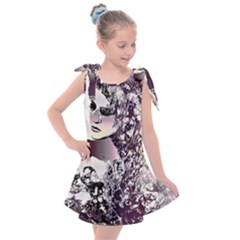 Marina Paper Cut Kids  Tie Up Tunic Dress