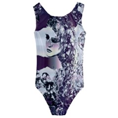 Marina Paper Cut Kids  Cut-out Back One Piece Swimsuit