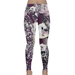 Marina Paper Cut Lightweight Velour Classic Yoga Leggings