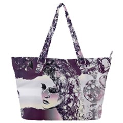 Marina Paper Cut Full Print Shoulder Bag