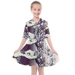 Marina Paper Cut Kids  All Frills Chiffon Dress