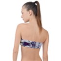 Marina Paper Cut Classic Bandeau Bikini Top  View2