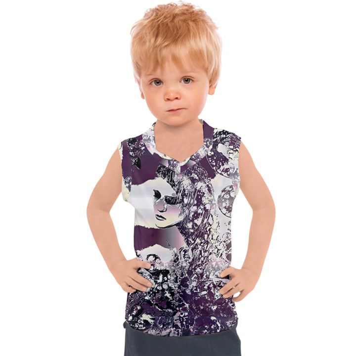 Marina Paper Cut Kids  Sport Tank Top