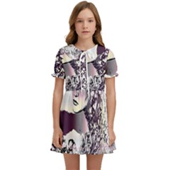 Marina Paper Cut Kids  Sweet Collar Dress