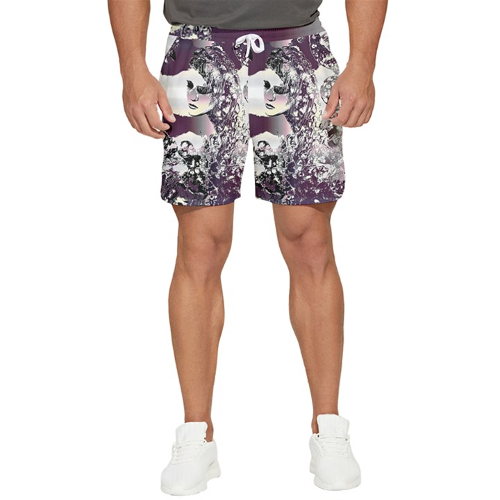 Marina Paper Cut Men s Runner Shorts