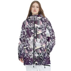 Marina Paper Cut Women s Multi Pockets Zip Ski And Snowboard Waterproof Breathable Jacket