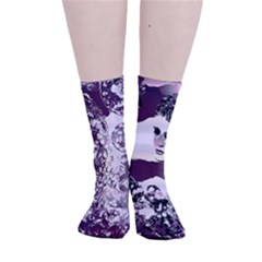 Marina Paper Cut Smooth Crew Length Tube Socks