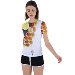 Image-2500x3000 (28) Back Circle Cutout Sports T-shirt