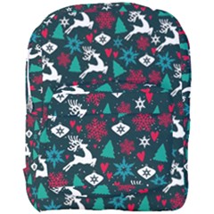 Holiday Season Pattern December Happy Holidays Merry Christmas Winter Family Festive New Year Full Print Backpack