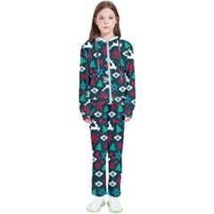 Holiday Season Pattern December Happy Holidays Merry Christmas Winter Family Festive New Year Kids  Tracksuit