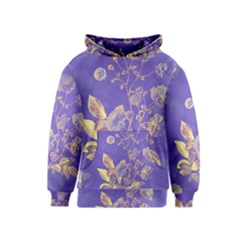 Flower Petal Bouquet Stem Floral Pattern Kids  Pullover Hoodie