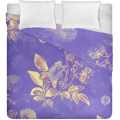 Flower Petal Bouquet Stem Floral Pattern Duvet Cover Double Side (king Size)