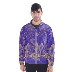 Flower Petal Bouquet Stem Floral Pattern Men s Windbreaker