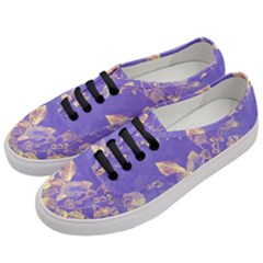 Flower Petal Bouquet Stem Floral Pattern Women s Classic Low Top Sneakers