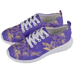 Flower Petal Bouquet Stem Floral Pattern Men s Lightweight Sports Shoes