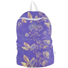 Flower Petal Bouquet Stem Floral Pattern Foldable Lightweight Backpack