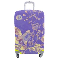 Flower Petal Bouquet Stem Floral Pattern Luggage Cover (medium)