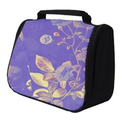 Flower Petal Bouquet Stem Floral Pattern Full Print Travel Pouch (small)