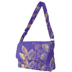 Flower Petal Bouquet Stem Floral Pattern Full Print Messenger Bag (s)