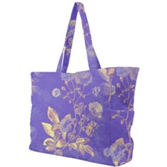 Flower Petal Bouquet Stem Floral Pattern Simple Shoulder Bag