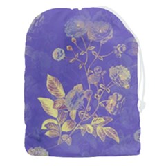 Flower Petal Bouquet Stem Floral Pattern Drawstring Pouch (3xl)