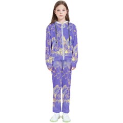 Flower Petal Bouquet Stem Floral Pattern Kids  Tracksuit