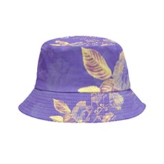 Flower Petal Bouquet Stem Floral Pattern Inside Out Bucket Hat