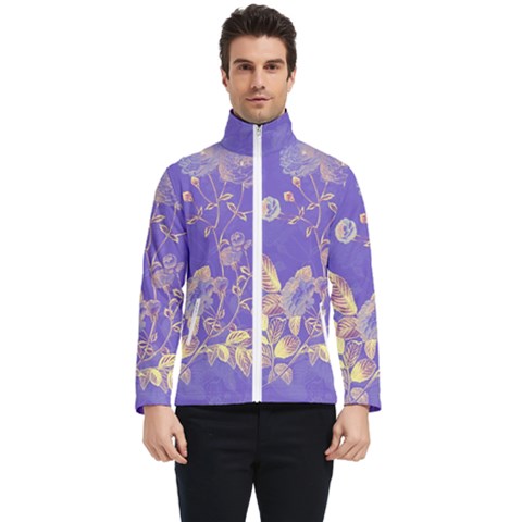 Flower Petal Bouquet Stem Floral Pattern Men s Bomber Jacket by Maspions