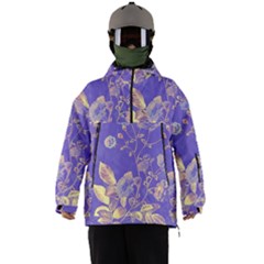 Flower Petal Bouquet Stem Floral Pattern Men s Ski And Snowboard Waterproof Breathable Jacket