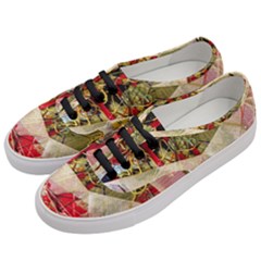 Collage Women s Classic Low Top Sneakers