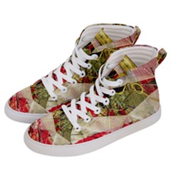 Collage Men s Hi-top Skate Sneakers by bestdesignintheworld