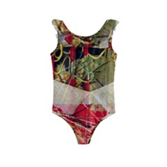 Collage Kids  Frill Swimsuit