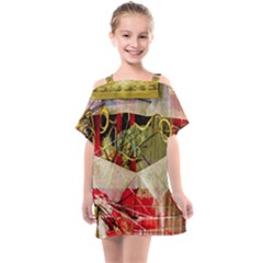 Collage Kids  One Piece Chiffon Dress