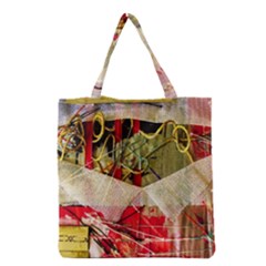 Collage Grocery Tote Bag