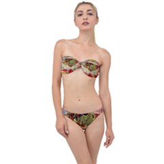 Collage Classic Bandeau Bikini Set